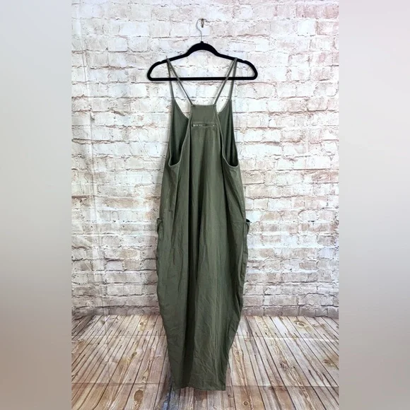 Free People Movement Hot Shot Onesie in Sea Grass Size Large - Picture 5 of 7